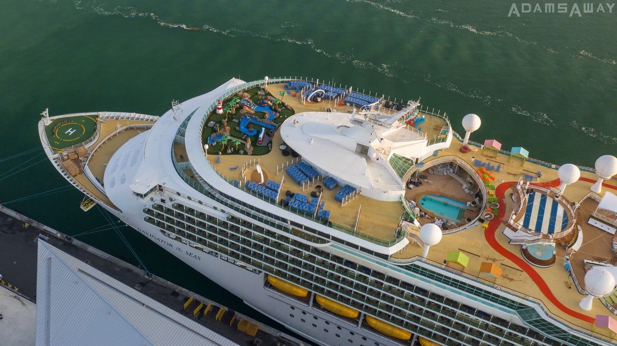 Aerial Photos Of Revitalized Navigator Of The Seas Royal Caribbean Blog 4656